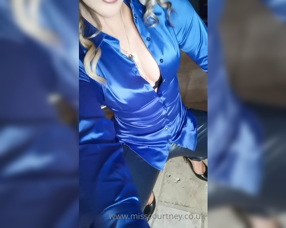 Miss Courtney aka Misscourtneym OnlyFans - Good morning satin lovers