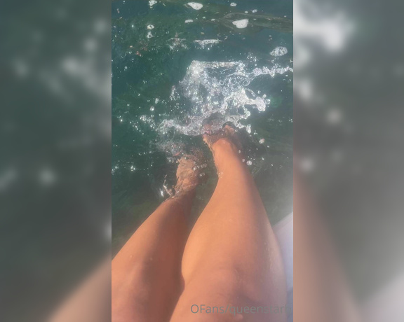 Goddess Emma aka fetishemmabff - 07-12-2022 OnlyFans Video - This morning playing in the water and thinking of you while im in the middle of