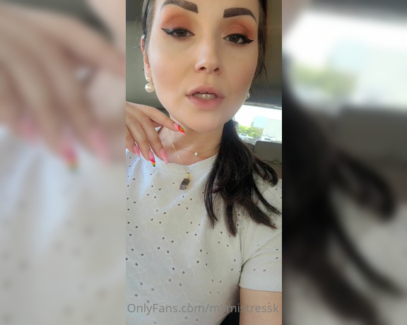 MistressK aka mymistressk - 06-24-2022 OnlyFans Video - Fuck you