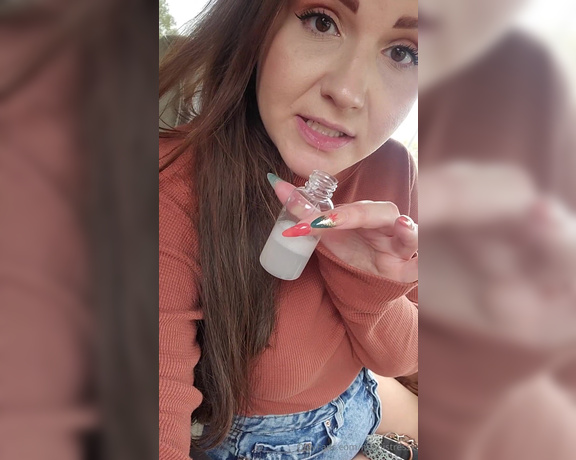 MistressK aka mymistressk - 10-04-2023 OnlyFans Video - Spit Bottle for Jerkoff Loser