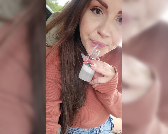 MistressK aka mymistressk - 10-04-2023 OnlyFans Video - Spit Bottle for Jerkoff Loser