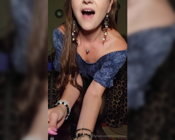 MistressK aka mymistressk - 09-01-2024 OnlyFans Video - First Date Seduced to Become Pantyhose FOOT slave