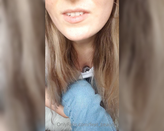 Feet_beautyx aka feet_beautyx - 10-07-2020 OnlyFans Video - Know your place bitch and come eat this dirt off my feet