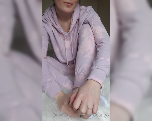 Feet_beautyx aka feet_beautyx - 02-12-2021 OnlyFans Video - Sock strip tease with a pinch of abuse _ your favourite