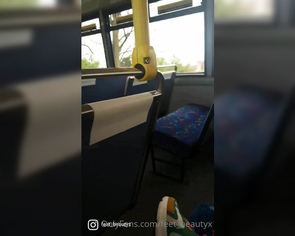 Feet_beautyx aka feet_beautyx - 04-07-2021 OnlyFans Video - My little bus adventure  Come find me on the bus