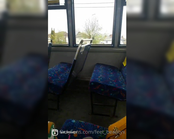 Feet_beautyx aka feet_beautyx - 04-07-2021 OnlyFans Video - My little bus adventure  Come find me on the bus