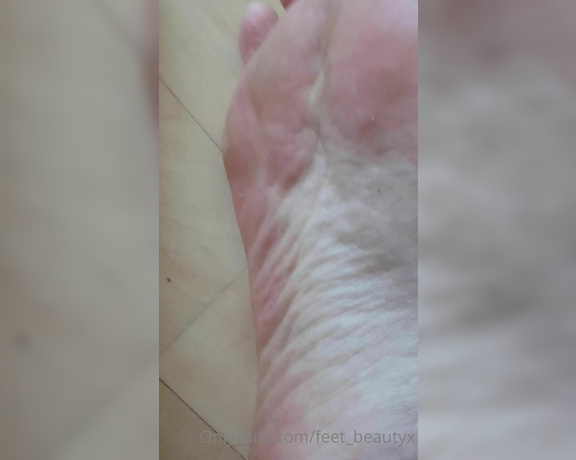 Feet_beautyx aka feet_beautyx - 04-21-2021 OnlyFans Video - Probably produced the smallest socks ever today working in my moms wellies in my moms strawberry