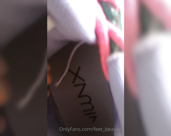 Feet_beautyx aka feet_beautyx - 08-03-2021 OnlyFans Video - Youre gonna sniff this sweaty shoe like a good boy