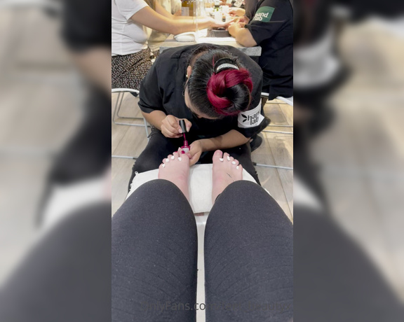 Feet_beautyx aka feet_beautyx - 12-17-2021 OnlyFans Video - Had my pedi done yesterday  what do you think  that massage was so good