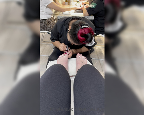 Feet_beautyx aka feet_beautyx - 12-17-2021 OnlyFans Video - Had my pedi done yesterday  what do you think  that massage was so good