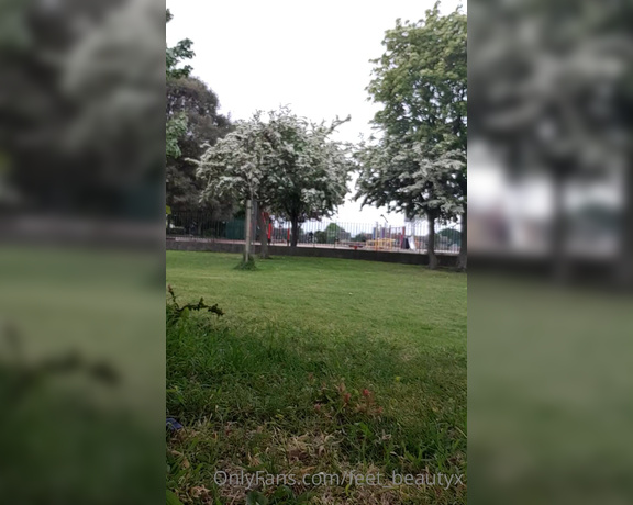 Feet_beautyx aka feet_beautyx - 05-10-2020 OnlyFans Video - Do you like dirty feet I was exploring the park today and caught a few people