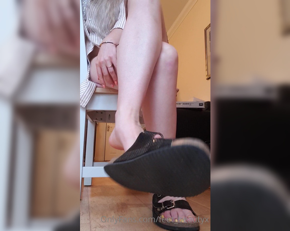 Feet_beautyx aka feet_beautyx - 08-12-2020 OnlyFans Video - Dangling that shoe in front of your face like a prize  Come and get it