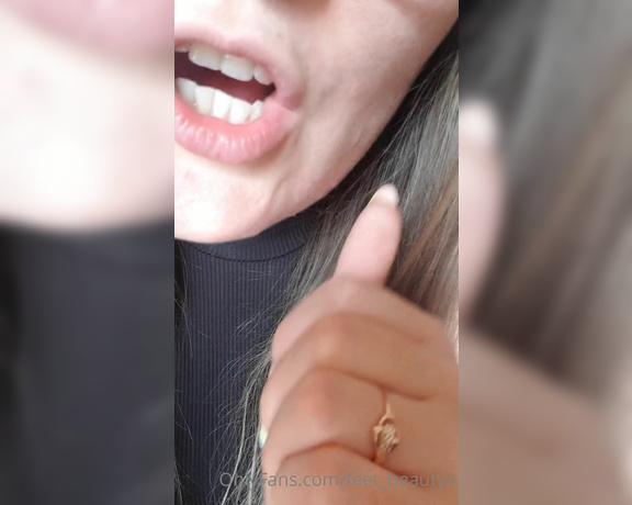 Feet_beautyx aka feet_beautyx - 09-19-2020 OnlyFans Video - Fetch my friends slipper my little slave boy, its very sweaty  Will you have a