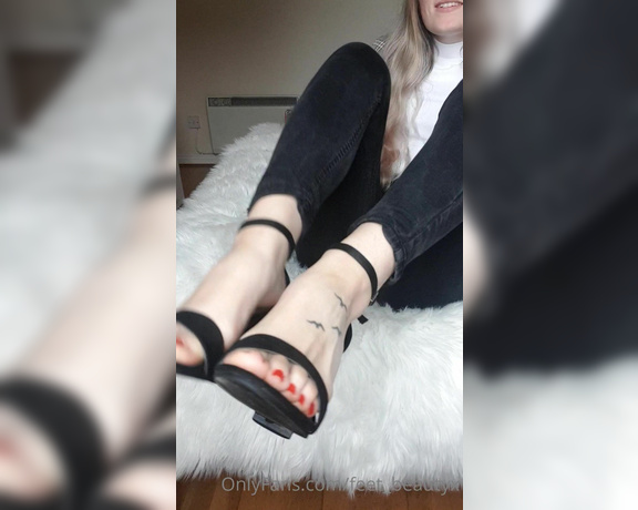 Feet_beautyx aka feet_beautyx - 10-03-2020 OnlyFans Video - Thank you for spoiling me again big boy  Mistress absolutely loved these heels and is