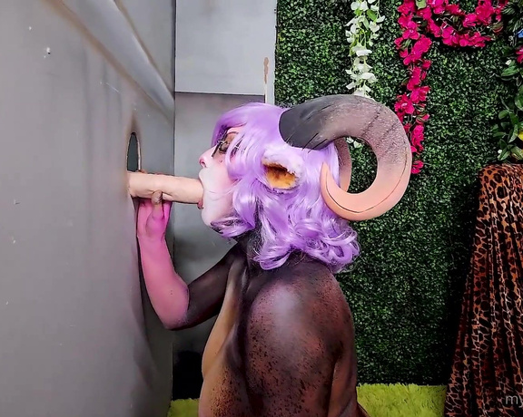 Mypet_monstergirl aka mypetmonstergirl - 09-18-2024 OnlyFans Video - Luna Sheep Glory Hole