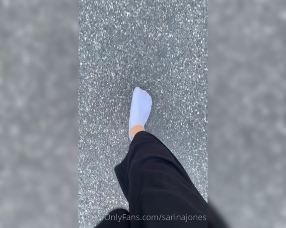 Sarina Jones aka sarinajones - 03-06-2023 OnlyFans Video - Lets see how dirty these socks can get