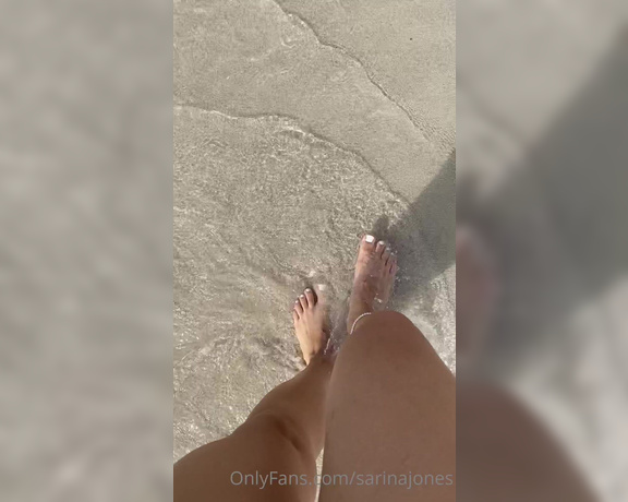 Sarina Jones aka sarinajones - 04-10-2023 OnlyFans Video - I know you wish, you were the sea So I can step on you