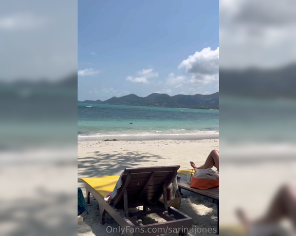 Sarina Jones aka sarinajones - 04-21-2023 OnlyFans Video - Another beach day, another day with sandy feet But today its not about my feet You