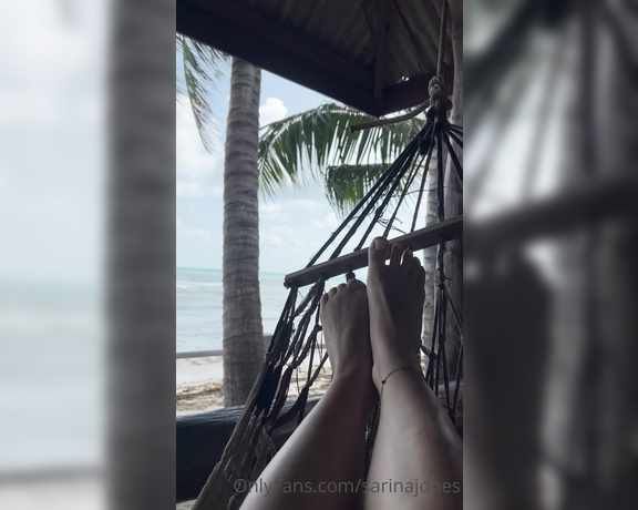 Sarina Jones aka sarinajones - 04-14-2023 OnlyFans Video - Im laying in my hammock right in front of my apartment