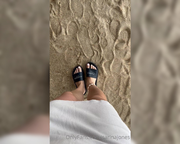 Sarina Jones aka sarinajones - 04-16-2023 OnlyFans Video - Lets walk along the beach