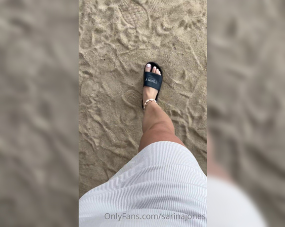 Sarina Jones aka sarinajones - 04-16-2023 OnlyFans Video - Lets walk along the beach