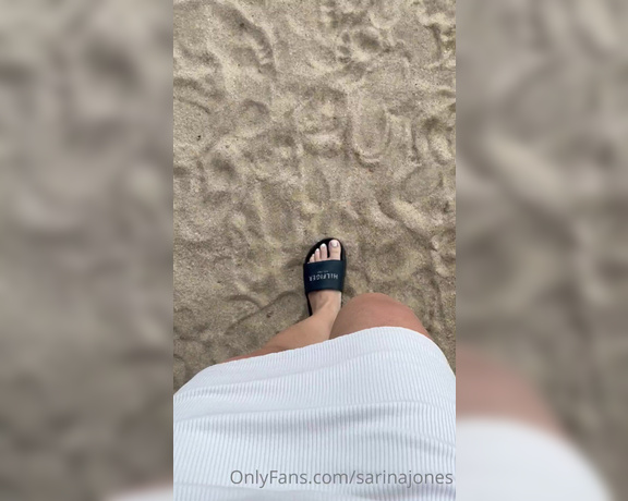 Sarina Jones aka sarinajones - 04-16-2023 OnlyFans Video - Lets walk along the beach