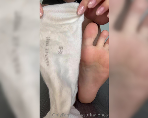 Sarina Jones aka sarinajones - 07-20-2024 OnlyFans Video - You want me to wear one Puma and one Tommy Hilfiger sock