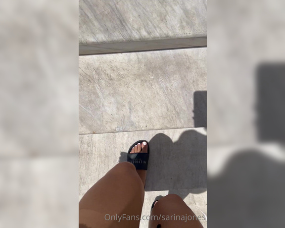 Sarina Jones aka sarinajones - 10-12-2023 OnlyFans Video - The weather today is so hot The only thing to do is _ wearing slippers