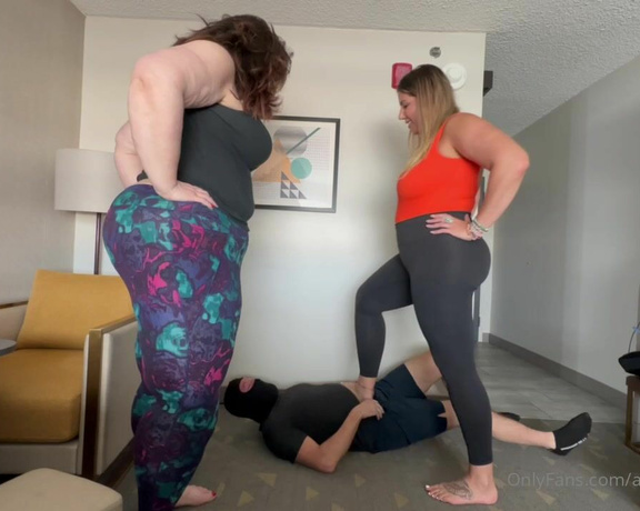 AmazonAmanda aka amazonamanda - 07-21-2024 OnlyFans Video - Some Trampling fun under your favorite Amazon Goddesses