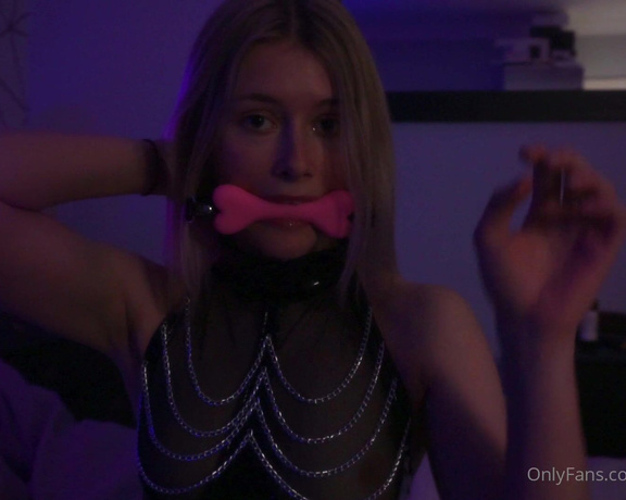 Princess-Rae aka princess-rae - 04-12-2022 OnlyFans Video - This new gag is going to make good obedience training  Imagine the drool after hours