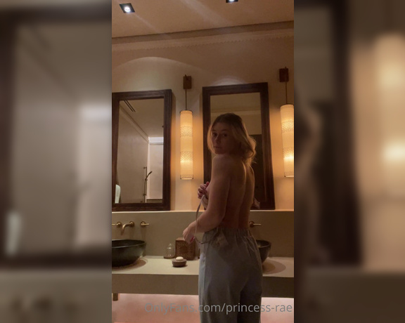 Princess-Rae aka princess-rae - 03-12-2023 OnlyFans Video - Stripping after a long day at work while away