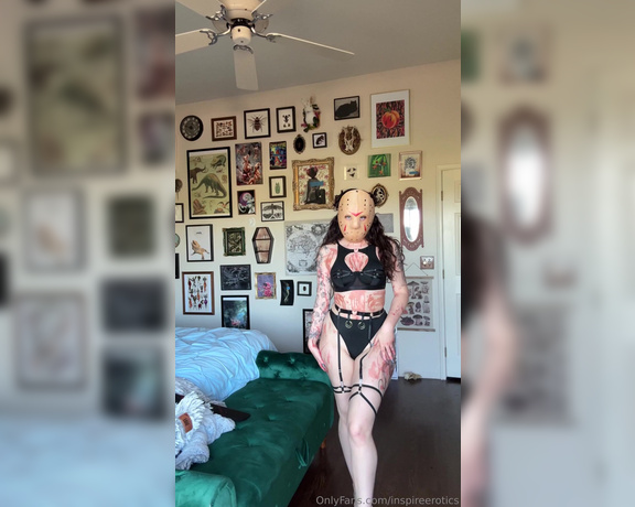 Inspire Erotics aka inspireerotics - 09-13-2024 OnlyFans Video - Taking off my fun Friday the 13th outfit