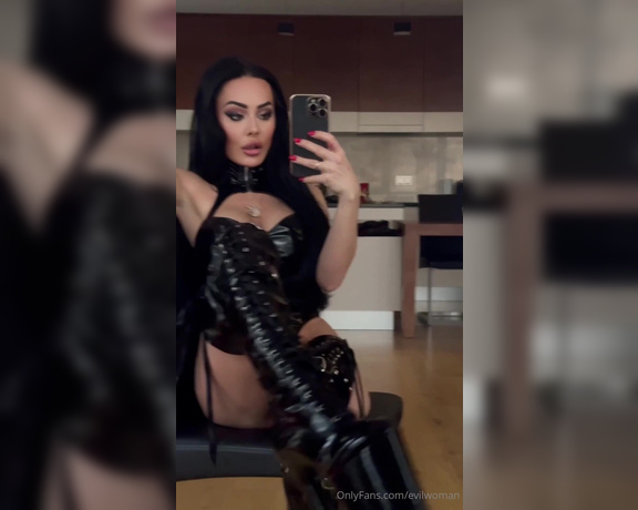 Evil Woman aka evilwoman - 02-10-2024 OnlyFans Video - Being my slve is the only purpose of your life