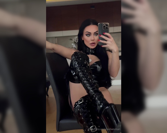 Evil Woman aka evilwoman - 02-10-2024 OnlyFans Video - Being my slve is the only purpose of your life