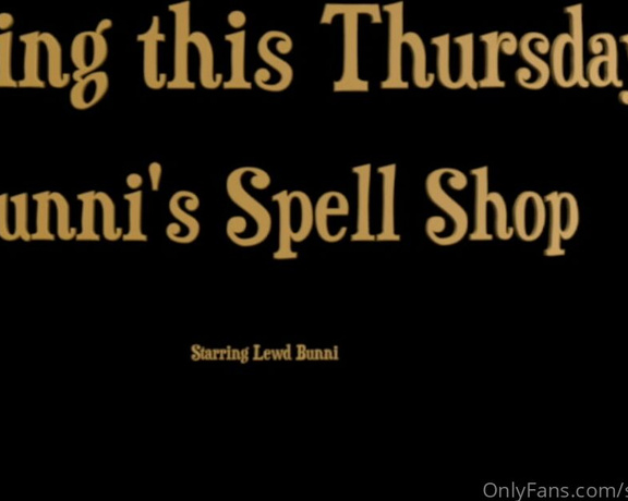 SIZEplay Productions aka sizeplayproduct - 10-26-2020 OnlyFans Video - COMING SOON Bunnis Spell Shop ft