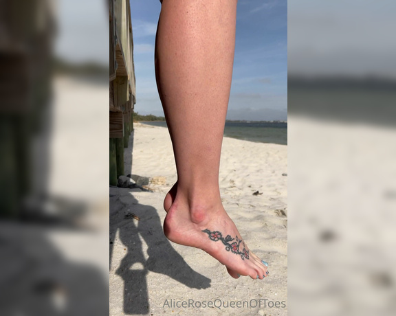 Alice Rose aka alicerosequeenoftoes - 01-05-2023 OnlyFans Video - I think youd stop and watch if you saw me taking pictures of my feet at