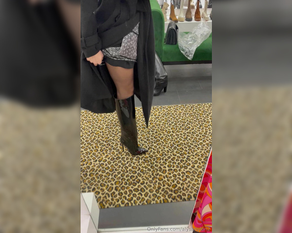 Alysa nylon VIP aka alysanylon2 - 02-23-2024 OnlyFans Video - what is your favorite Boots or sandal