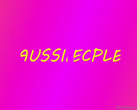 Aussiecple aka aussiecple - 01-09-2024 OnlyFans Video - Who wants to join me for some aqua aerobics