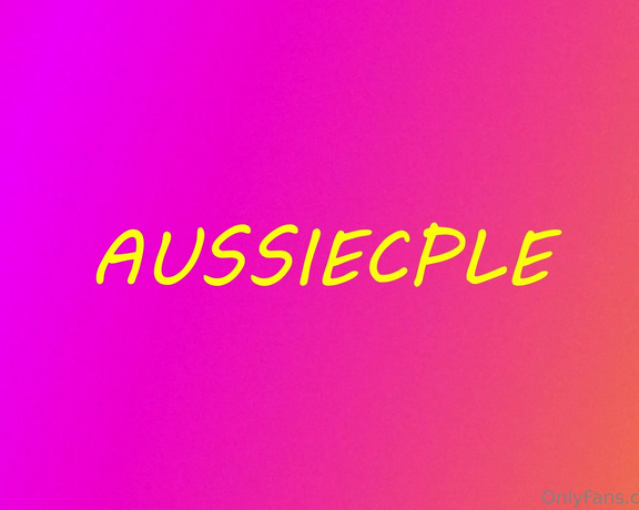 Aussiecple aka aussiecple - 01-26-2024 OnlyFans Video - Hold those ass cheeks apart while I strap your asshole