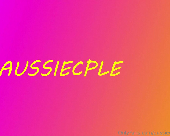 Aussiecple aka aussiecple - 01-07-2024 OnlyFans Video - Face down and getting my favourite dildo