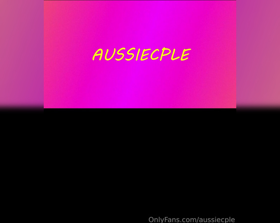 Aussiecple aka aussiecple - 01-13-2024 OnlyFans Video - I could slap them around for hours