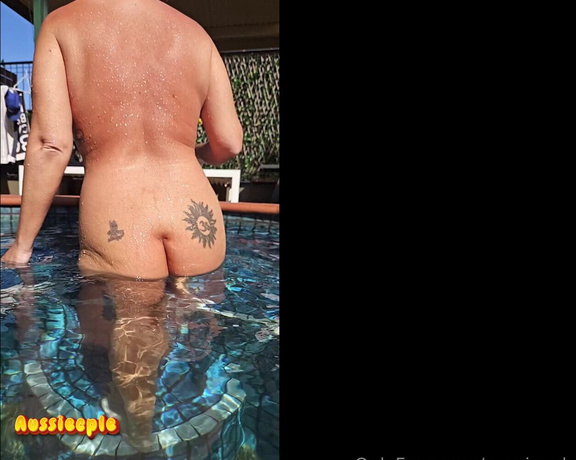 Aussiecple aka aussiecple - 04-03-2024 OnlyFans Video - Where is the well hung pool boy with my cocktail