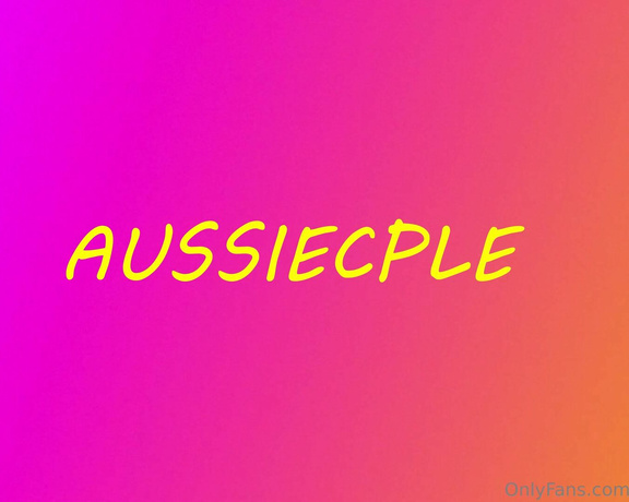 Aussiecple aka aussiecple - 04-18-2024 OnlyFans Video - That Big Black Cock making me moan