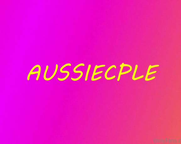 Aussiecple aka aussiecple - 04-18-2024 OnlyFans Video - That Big Black Cock making me moan