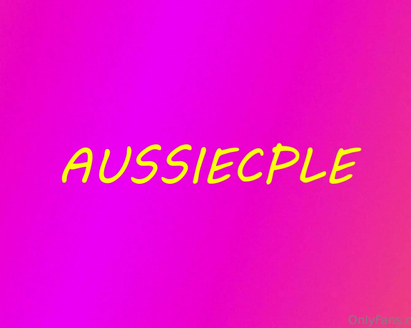 Aussiecple aka aussiecple - 04-18-2024 OnlyFans Video - That Big Black Cock making me moan