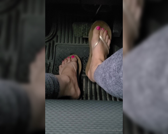 Crystal Paris aka one.lonely.foot - 08-14-2024 OnlyFans Video - Jerk as I drive