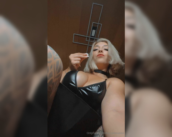 Herrin Lena aka herrinlena666 - 09-07-2024 OnlyFans Video - Wenn ich dir Abschaum, dann doch mal ein bisschen gönne