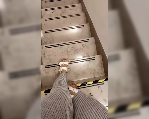 Nina Nylon aka ninanylon - 08-29-2024 OnlyFans Video - Today Im out and about in my white sandals from the shoe store