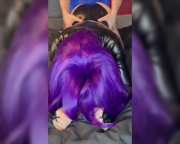 Petitesweettreatx aka petitesweettreatx - 01-12-2025 OnlyFans Video - Raven from DC Titans is this weeks cosplay thighjob Enjoy the view from two angles as_wsh5