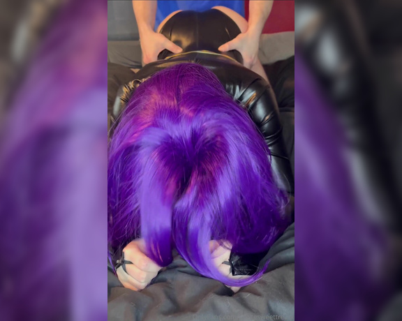 Petitesweettreatx aka petitesweettreatx - 01-12-2025 OnlyFans Video - Raven from DC Titans is this weeks cosplay thighjob Enjoy the view from two angles as_wsh5